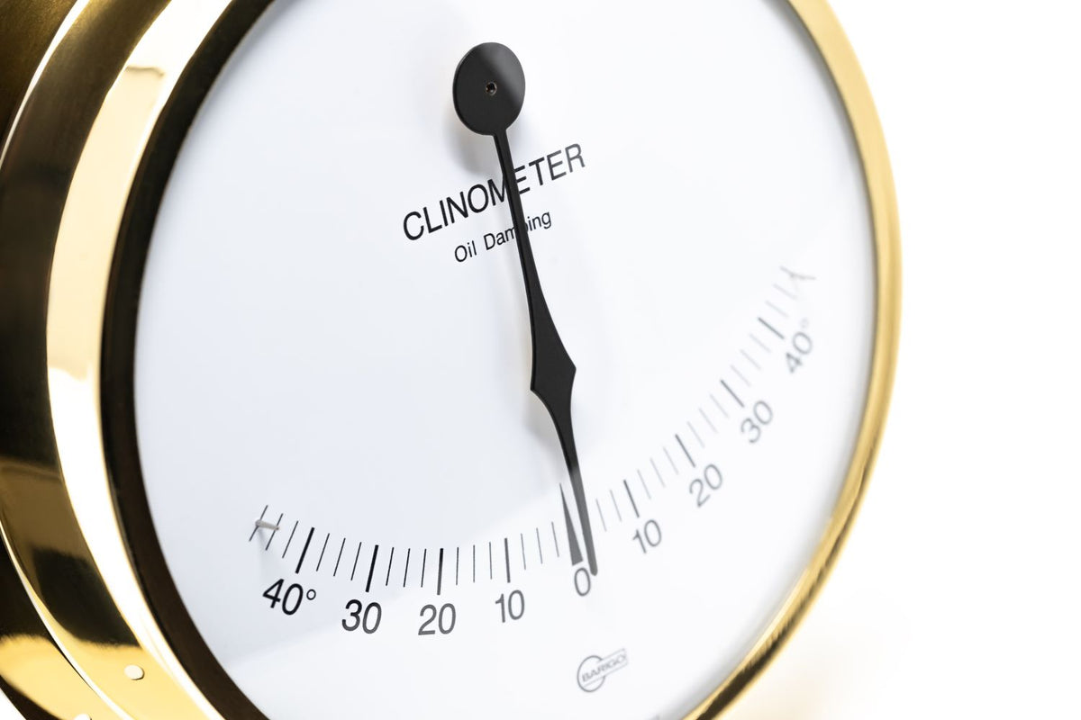 Barigo Viking Clinometer 911MS – Polished Brass (155 mm)