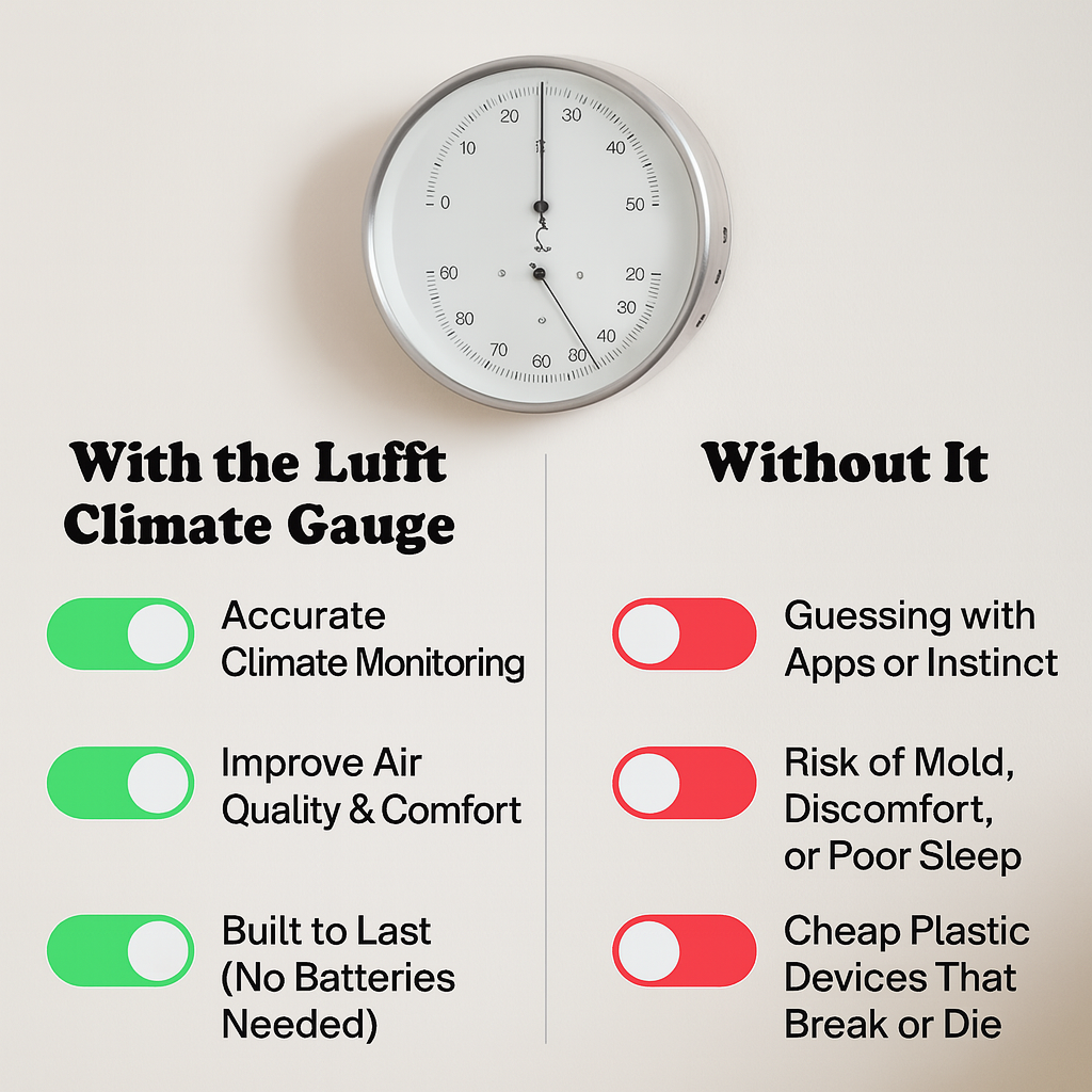 Lufft Precision Thermometer & Hygrometer – German-Made Indoor Climate Gauge
