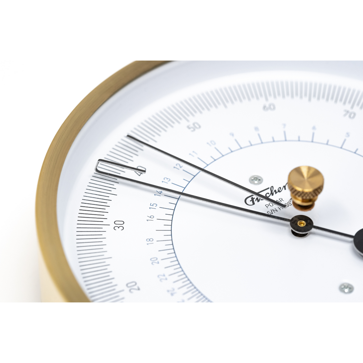 Designer POLAR Instruments - Hygrometer Polished Brass