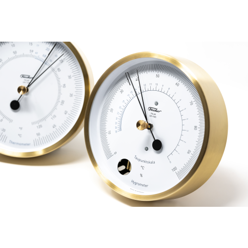 Designer POLAR Instruments - Hygrometer Brushed Brass