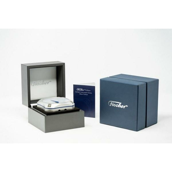 Cockpit Silver Edition Clock