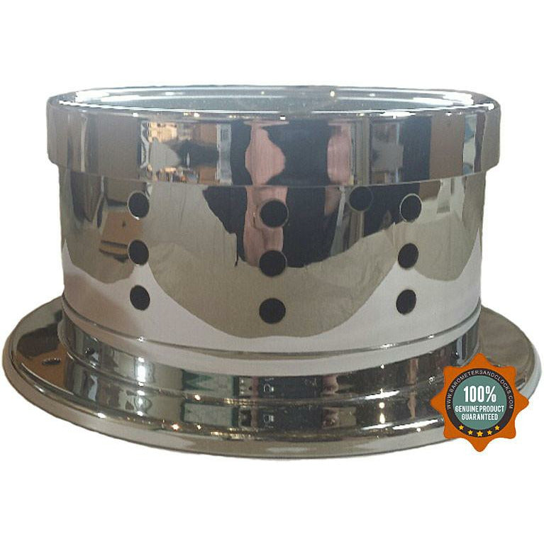 Nautical Polished Chrome  Precision Thermometer