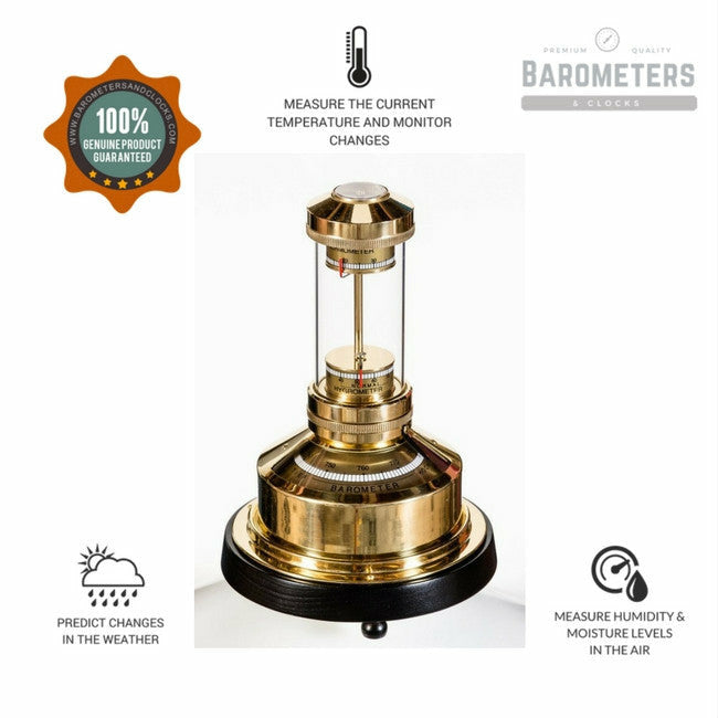 Limited Edition Brass Weather Pillar – Yesteryear Collection