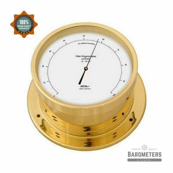 Nautical Brass Hygrometer Navigator 103PMH