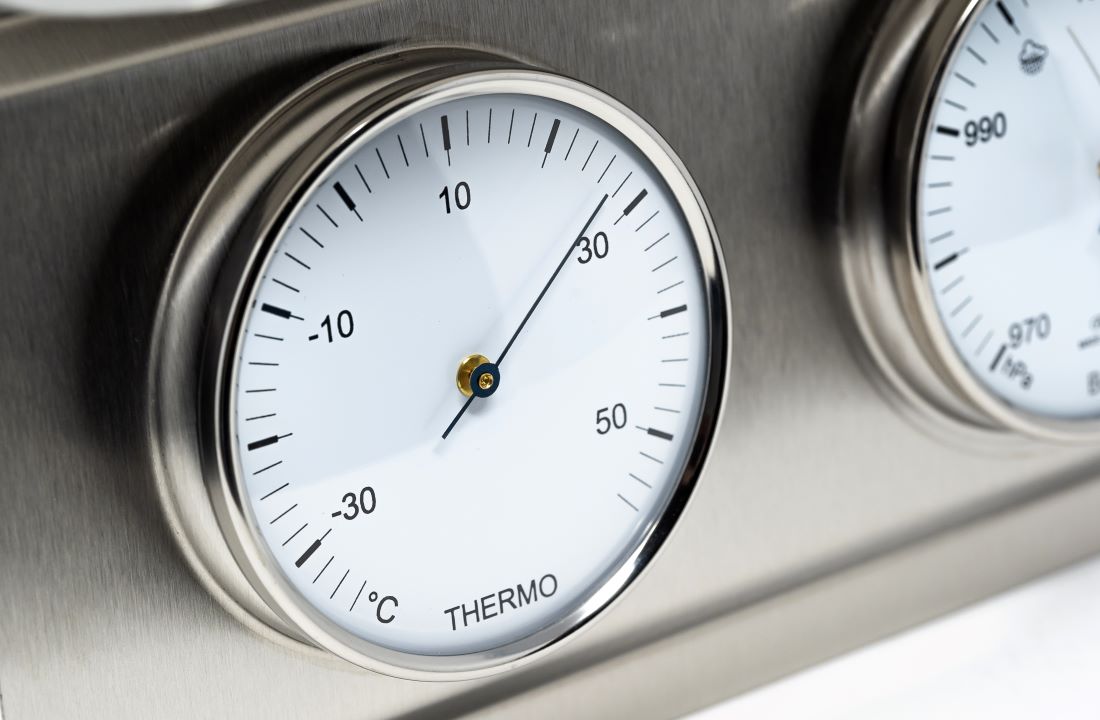 Outdoor Weather Station – Stainless Steel Barometer, Hygrometer & Thermometer
