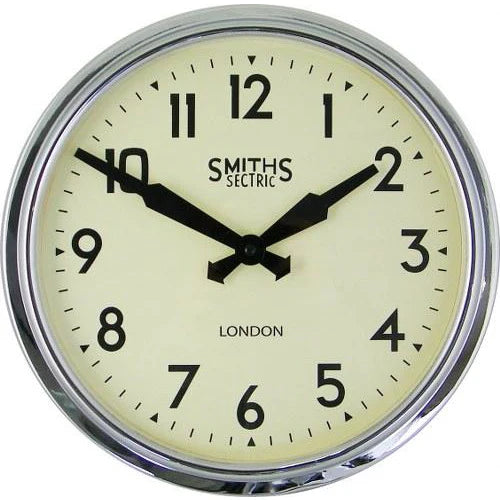 Smiths Chrome Replica Wall Clock