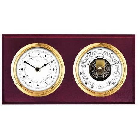Barometer &amp; Clock Combination
