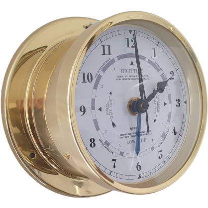 Brass Clock &amp; Tide Clock Navigator