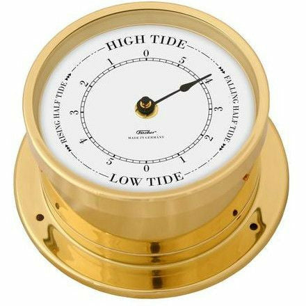 Nautical Fischer Brass Tide Clock 
