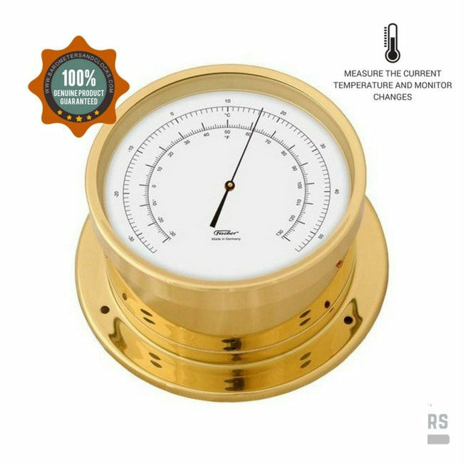 Nautical Brass Precision Thermometer